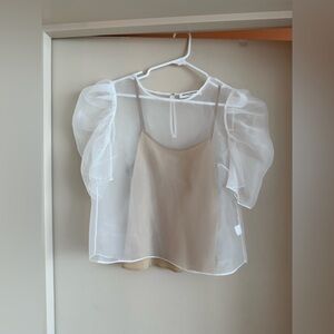 Amanda Uprichard blouse NWOT